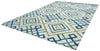 Rizzy Bradberry Downs BD8863 Blue Area Rug Angle Shot