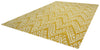 Rizzy Bradberry Downs BD8870 Gold Area Rug Angle Shot
