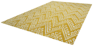Rizzy Bradberry Downs BD8870 Gold Area Rug Angle Shot