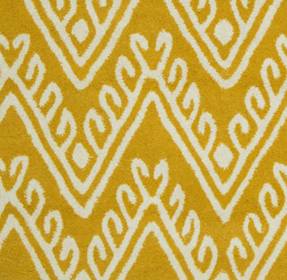 Rizzy Bradberry Downs BD8870 Gold Area Rug Detail Shot