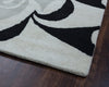 Rizzy Bradberry Downs BD8871 Grey/black Area Rug Corner Shot