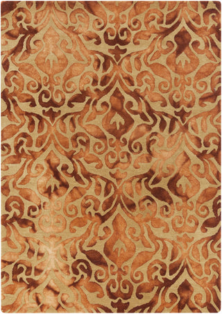 Surya Belladonna BDA-3002 Burnt Orange Area Rug main image