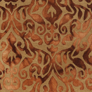 Surya Belladonna BDA-3002 Burnt Orange Area Rug Sample Swatch