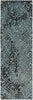 Surya Belladonna BDA-3007 Teal Area Rug 2'6'' X 8' Runner