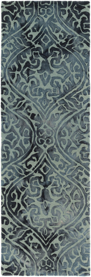 Surya Belladonna BDA-3007 Teal Area Rug 2'6'' X 8' Runner