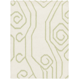 Surya Boardwalk BDW-4006 Ivory Area Rug by Somerset Bay 2' x 3'