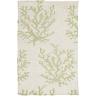 Surya Boardwalk BDW-4008 Lime Area Rug by Somerset Bay 2' x 3'