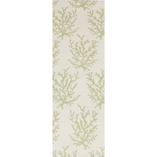 Surya Boardwalk BDW-4008 Lime Area Rug by Somerset Bay 2'6'' x 8' Runner