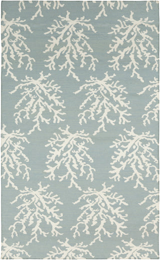 Surya Boardwalk BDW-4010 Sky Blue Area Rug by Somerset Bay 5' x 8'