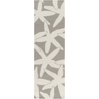 Surya Boardwalk BDW-4011 Light Gray Area Rug by Somerset Bay 2'6'' x 8' Runner