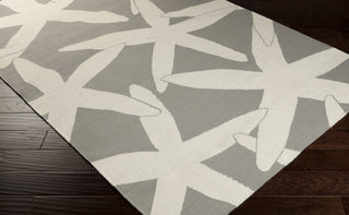 Surya Boardwalk BDW-4011 Light Gray Hand Woven Area Rug by Somerset Bay 5x8 Corner