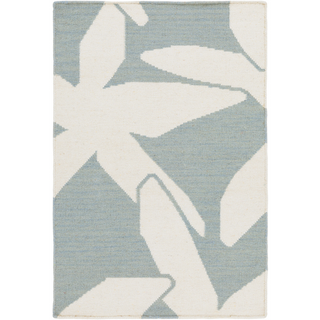 Surya Boardwalk BDW-4013 Sky Blue Area Rug by Somerset Bay 2' x 3'