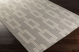 Surya Boardwalk BDW-4039 Grey Hand Woven Area Rug by Somerset Bay 5x8 Corner
