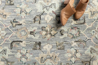 Loloi II Beatty BEA-04 Light Blue/Multi Area Rug Close Up