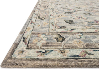 Loloi II Beatty BEA-04 Light Blue/Multi Area Rug Corner 