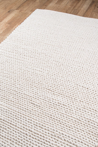 Momeni Beekman BKM-1 Ivory Area Rug Corner Image Feature