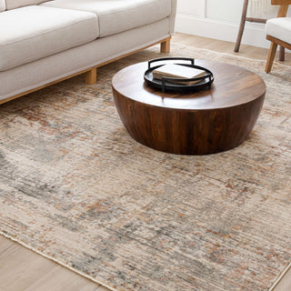 Karastan Echo Bellezza Cream Area Rug Corner Image