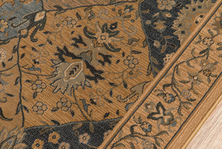 Momeni Belmont BE-01 Blue Area Rug Closeup