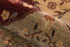 Momeni Belmont BE-01 Burgundy Area Rug Detail Shot