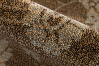 Momeni Belmont BE-02 Brown Area Rug Detail Shot