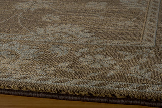 Momeni Belmont BE-02 Brown Area Rug Closeup