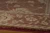 Momeni Belmont BE-02 Burgundy Area Rug Closeup