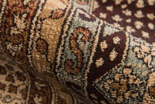 Momeni Belmont BE-03 Brown Area Rug Detail Shot