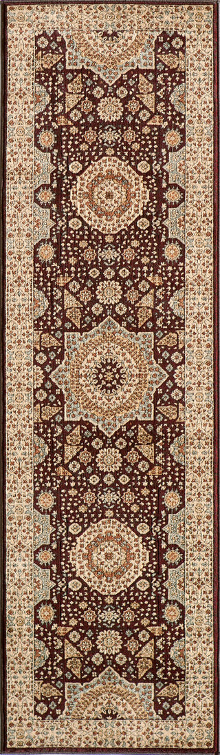 Momeni Belmont BE-03 Brown Area Rug Runner