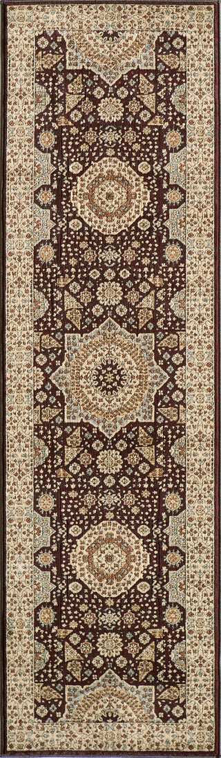 Momeni Belmont BE-03 Brown Area Rug Runner