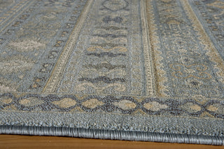 Momeni Belmont BE-04 Light Blue Area Rug Closeup