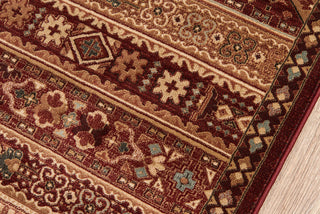 Momeni Belmont BE-04 Red Area Rug Closeup