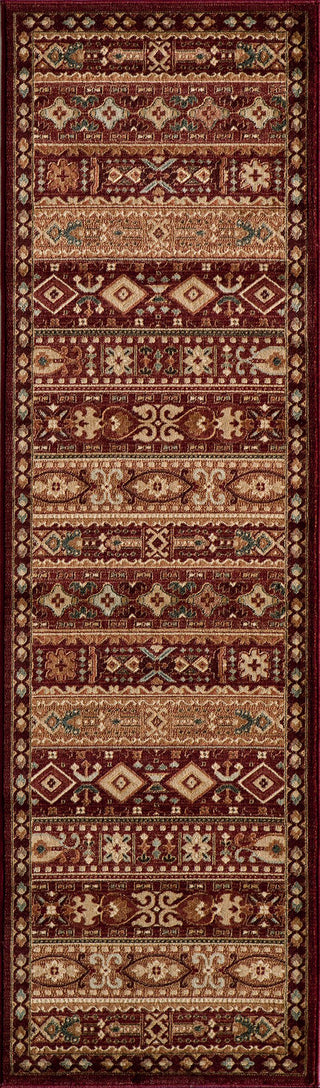 Momeni Belmont BE-04 Red Area Rug Runner