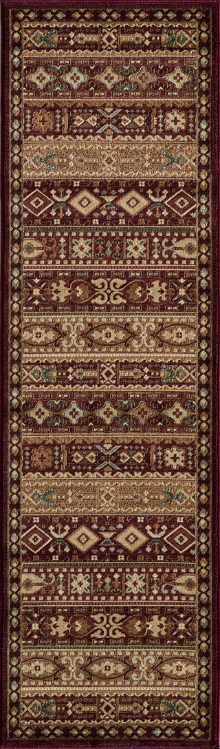 Momeni Belmont BE-04 Red Area Rug Runner