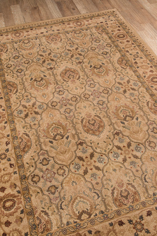 Momeni Belmont BE-05 Ivory Area Rug Corner Shot