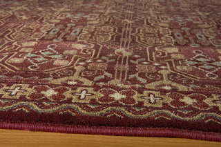 Momeni Belmont BE-05 Red Area Rug Closeup