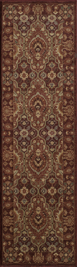 Momeni Belmont BE-05 Red Area Rug Runner