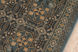 Momeni Belmont BE-07 Light Blue Area Rug Closeup