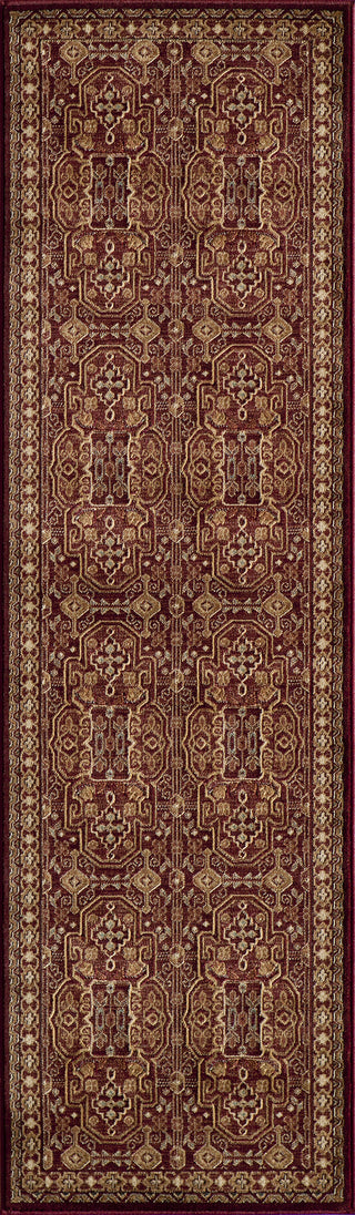 Momeni Belmont BE-07 Red Area Rug Runner