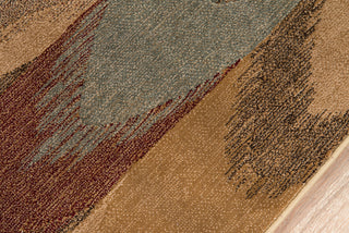 Momeni Belmont BE-08 Red Area Rug Closeup