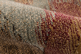 Momeni Belmont BE-08 Red Area Rug Detail Shot