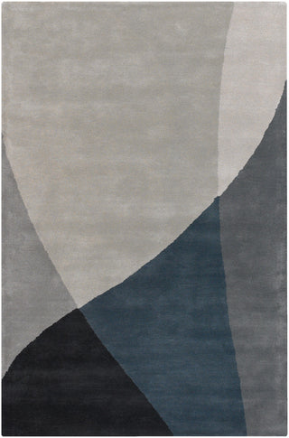 Chandra Bense BEN-3003 Grey/Blue/Black Area Rug main image