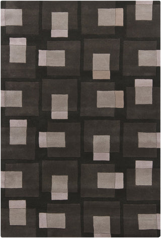 Chandra Bense BEN-3009 Black/Grey/Ivory Area Rug main image