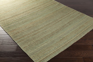 Surya Bermuda BER-1013 Moss Hand Woven Area Rug 5x8 Corner