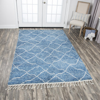 Rizzy Berkley BK993A Blue Area Rug Corner Image