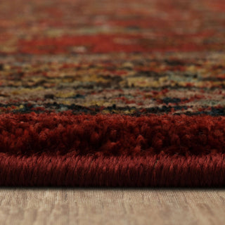 Karastan Spice Market Berdan Garnet Area Rug Detail Image