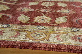 Momeni Bergamo BG-04 Brick Area Rug Closeup