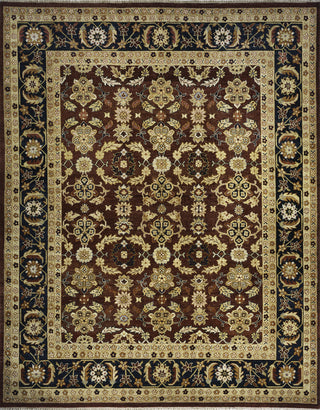 Momeni Bergamo BG-10 Burgundy Area Rug Main