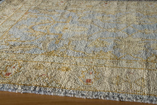 Momeni Bergamo BG-12 Aqua Blue Area Rug Closeup