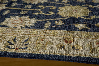 Momeni Bergamo BG-13 Sapphire Area Rug Corner Shot