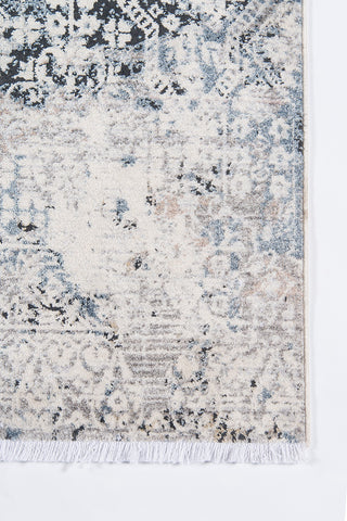 Momeni Bergen BGN-3 Blue Area Rug Close up